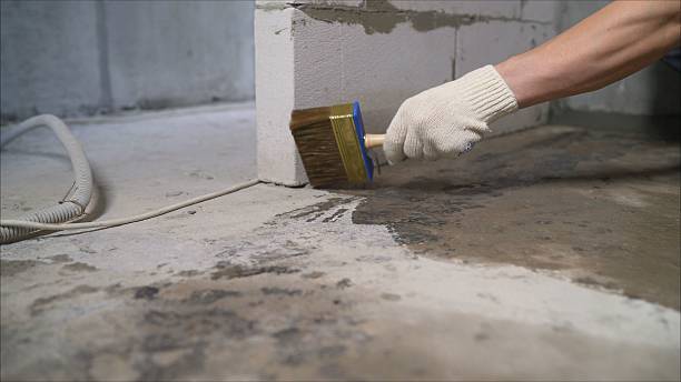 SJ Waterproofing Pros Waterproofing coverage map for Cook Springs, AL and surrounding area